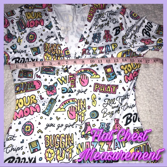 💕”Boo-ya!” Multicolored Onesie💕 - Picture 4 of 16